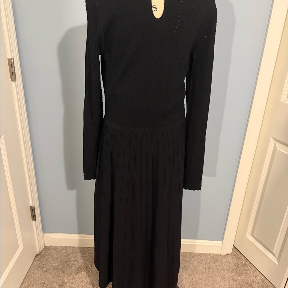 Talbots long black dress - Picture 5 of 6